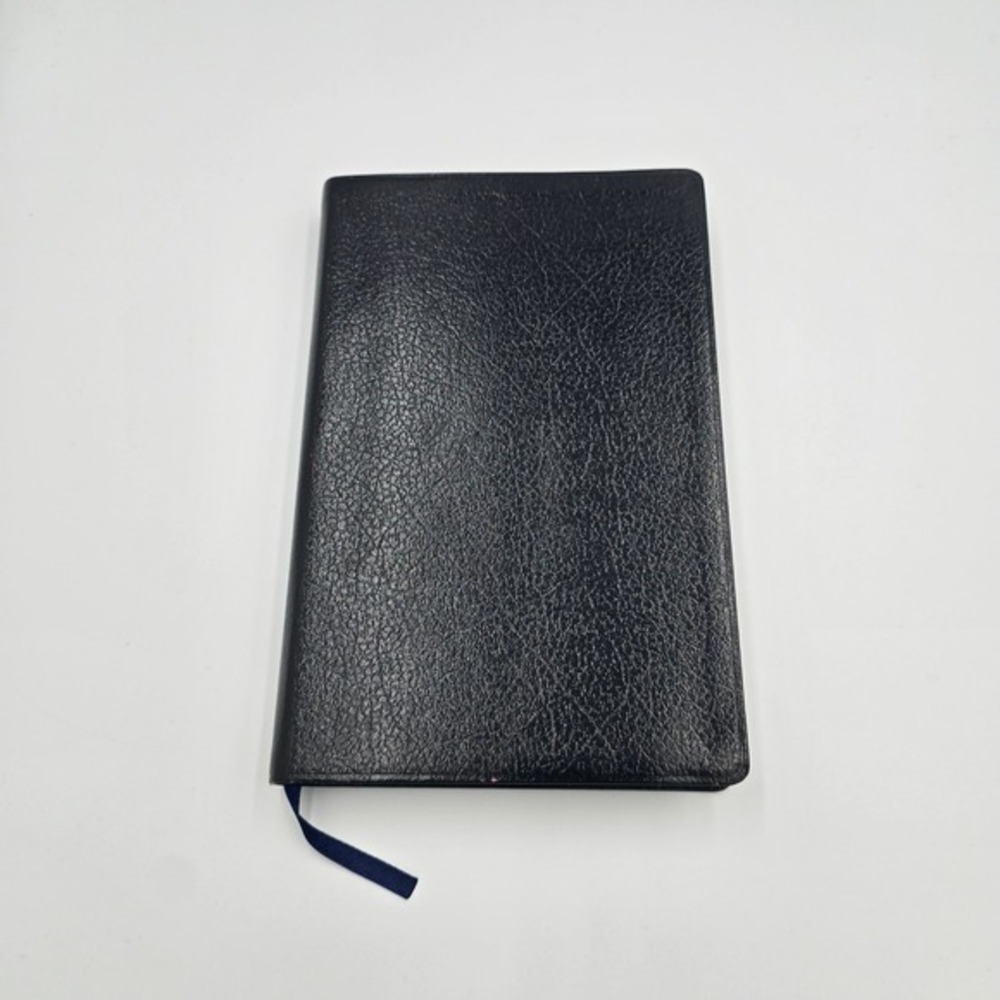 Zondervan‎ Holy Bible NIV Thinline Black Leather Gift Tabbed Dividers 2005